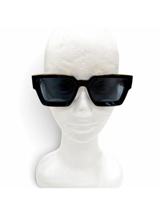 Louis Vuitton 1.1 Millionaire Monogram Frame Sunglasses Black Gold Demo Lens main image 5